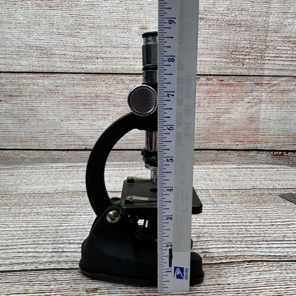 Edu-Toys Student‎ Microscope 100X-900X Zoom Black Silver STEM Education Toy